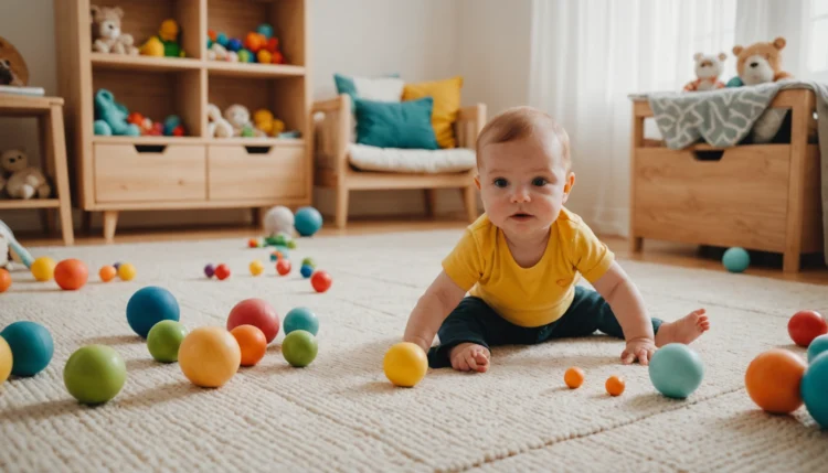 jouet bébé 4 mois montessori