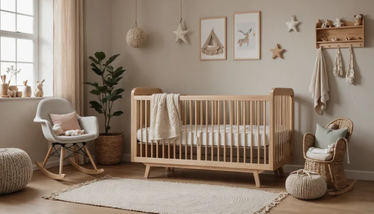 chambre bebe nature