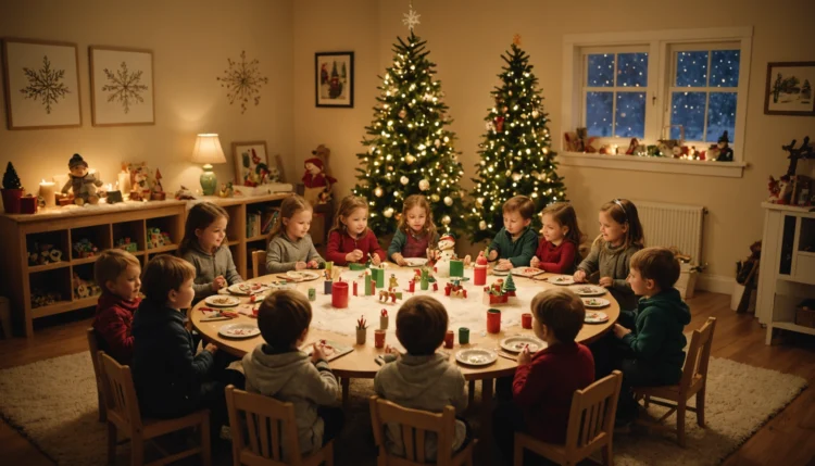 activités creche hiver