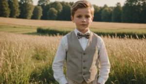 tenue petit garcon mariage champetre